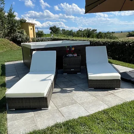 Mimosa - Relax In Jacuzzi Tra I Vigneti * Quargnento