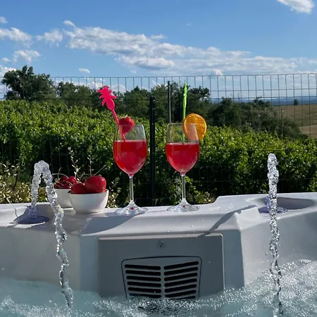 Апартаменты Mimosa - Relax In Jacuzzi Tra I Vigneti Quargnento